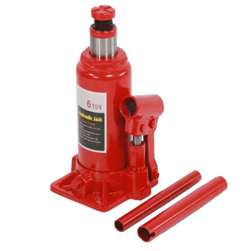 Air Over Hydraulic Jack Factory –6 Ton Hydraulic Bottle Jack With Pressure Gauge – Shuntian detail pictures